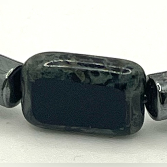 Natural Hematite beads Bracelet. - Picture 3 of 4